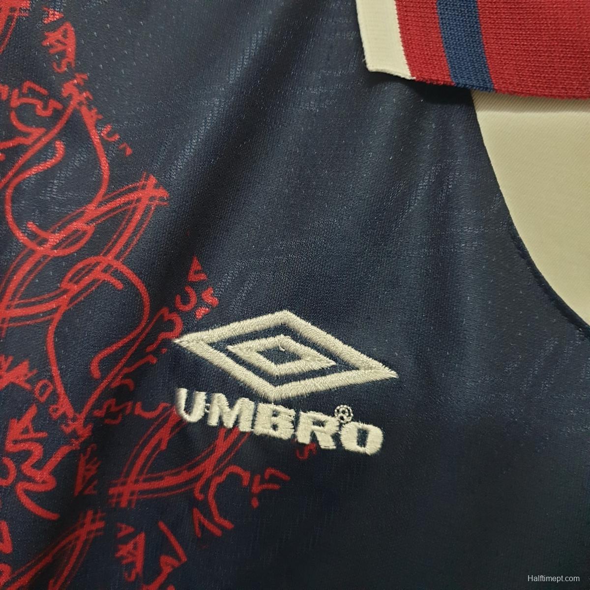 Ajax 1995 retro shirt away Soccer Jersey