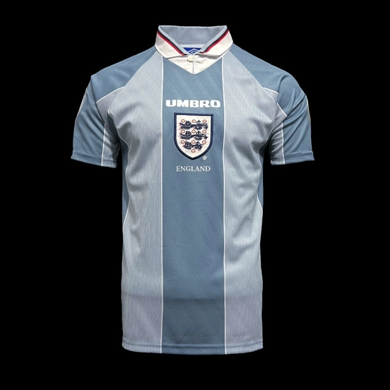 Retro 1996 England Away Soccer Jersey