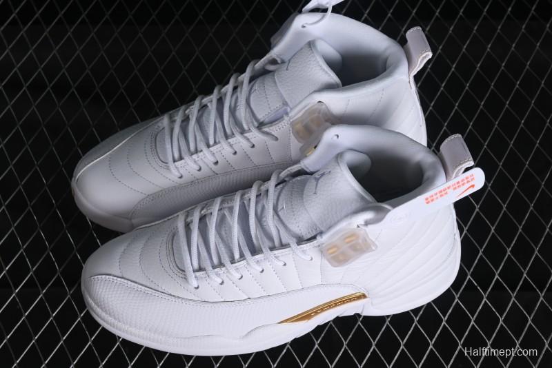 Nike Air Jordan 12 Retro Basketball Shoes with High-Quality Carbon Plate - FD9101-007