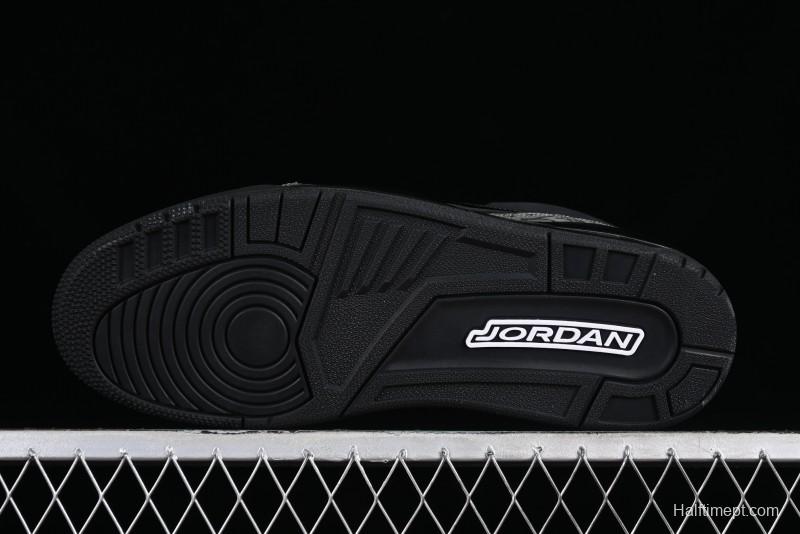 Nike Air Jordan 3 Retro Sneakers in Black with Elephant Print - CK9246-168