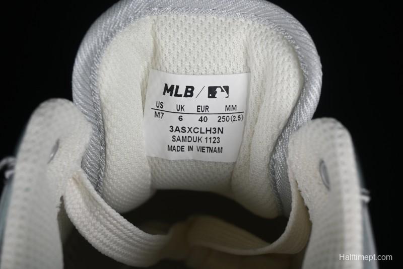 MLB Chunky Liner Metal Senior Series Lightweight Platform Casual Sneakers with 6cm Height Increase - 3ASXCLH3N50GRS