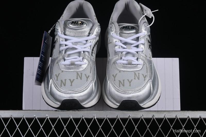 New York Yankees NY MLB Fast Ball Classic Monogram 24SS Retro Casual Running Shoes - 3ARNFSB4N50SS