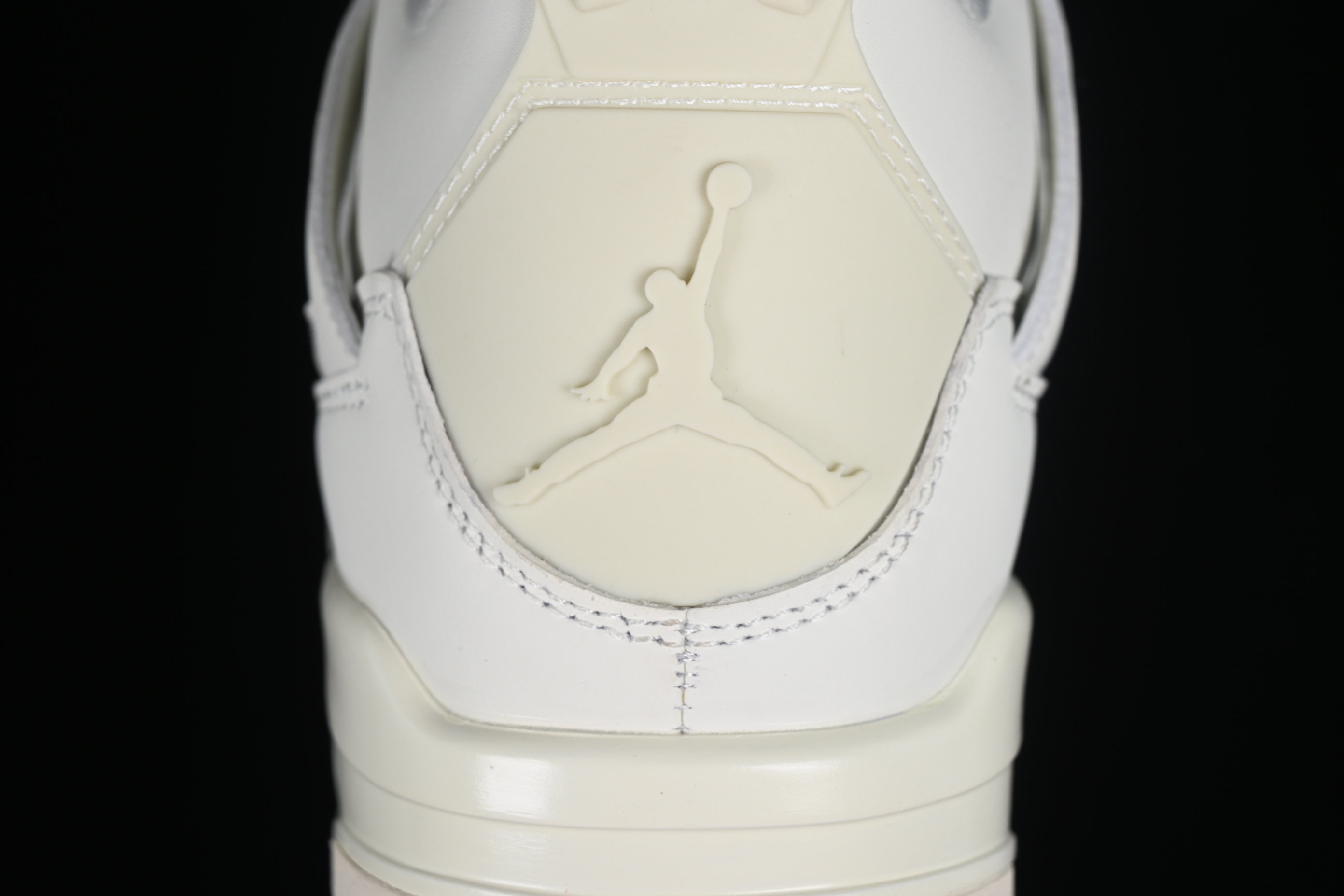 Nike Air Jordan 4 Retro Sneakers with Metallic Gold Accents - AQ9129-170