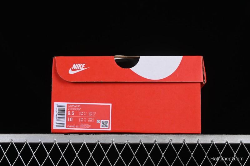 Nike Air Max 90 Retro Running Shoes with Air Cushion Technology - CN8490-101