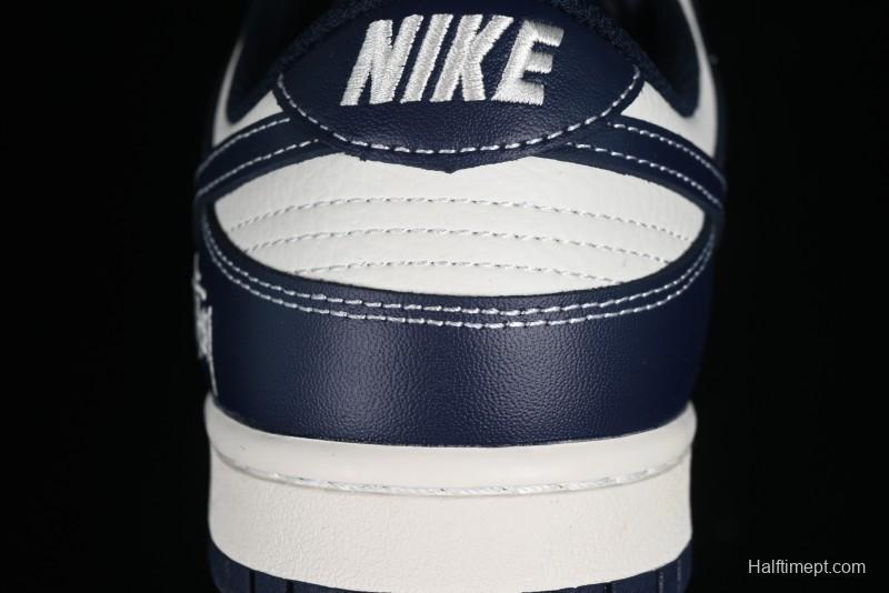 Nike SB Dunk Low Stussy Collaboration - Mark Line Starry Sky Anniversary High-End Custom Low-Top Casual Skate Shoes - BB9898-002