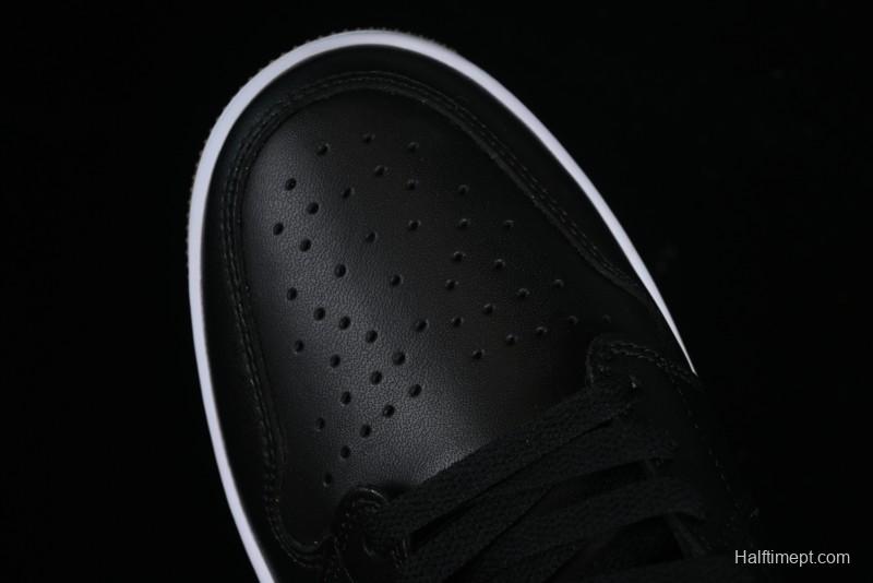 Nike Air Jordan 1 Low Golf Shoes Black Snake Pattern - DD9315-005