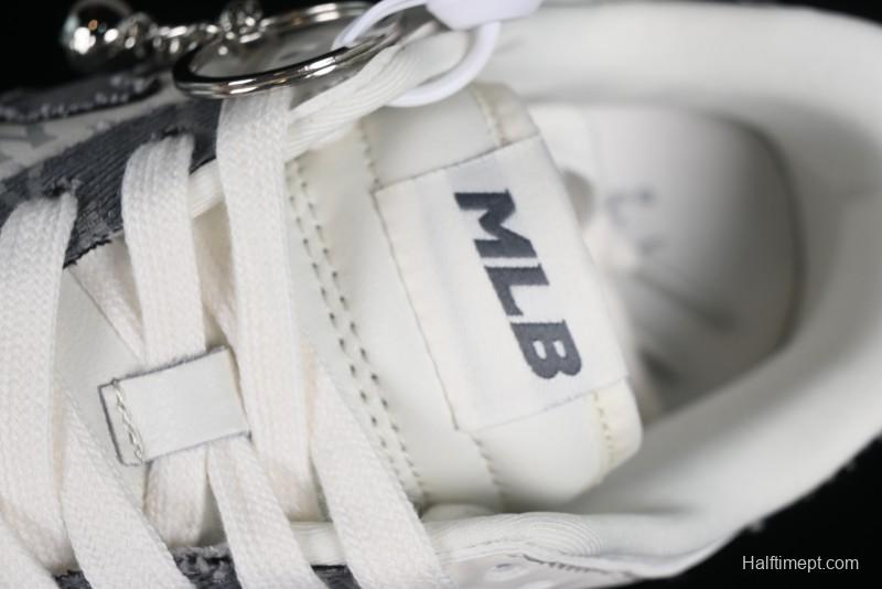 Nike SB Dunk Low MLB Collaboration - Grey Denim Anniversary Custom Low-Top Casual Skate Shoes - DQ1098-347