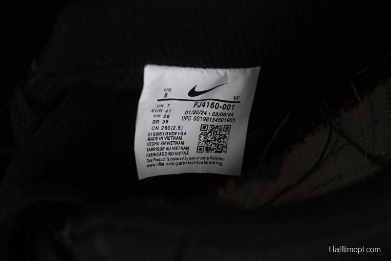 Nike Air Force 1 '07 Low Black Green Canvas Casual Sneakers - FJ4160-001