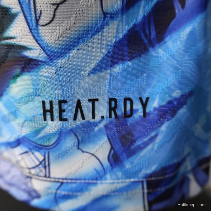 Player Version 2025 Japan White with Dragon Ball Z Anime Design Jersey