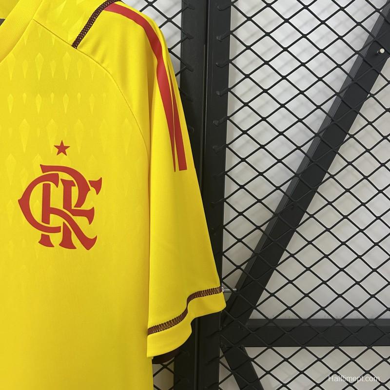24/25 Flamengo Limited Edition Goalkeeper Yellow Jersey