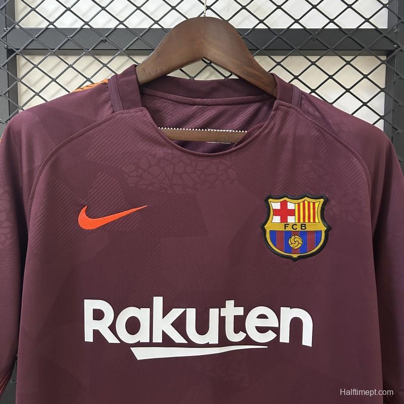 Retro 17/18 Barcelona Third Jersey
