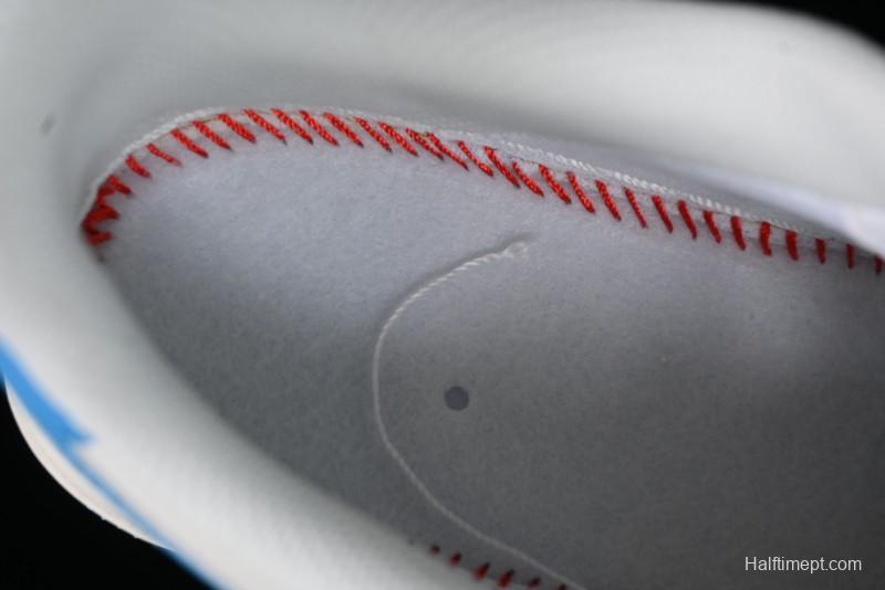 Nike Supreme x Air Force 1'07 Low Casual Sneakers in Lake Blue - HD1968-024