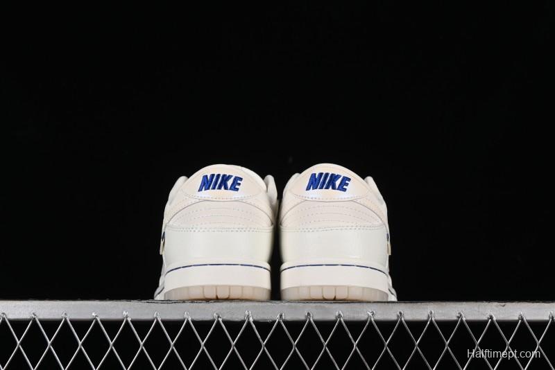 Nike SB Dunk Low White Pearl Anniversary High-End Custom Low-Top Casual Skate Shoes - XB3802-346