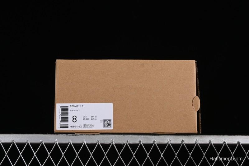 Nike Zoom Fly 6 Running Shoes with Flyknit Material and Carbon Fiber Plate for Superior Elasticity - FN8454-001