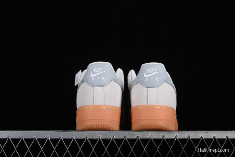 Nike Air Force 1 '07 Low Casual Sneakers with Full-Length Air Cushion - FQ8714-002