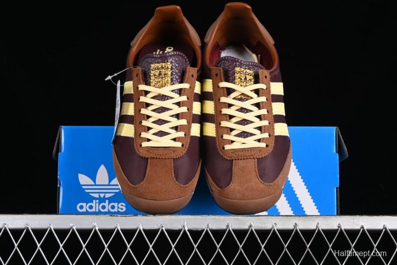 Adidas Originals SL 72 Retro Running Shoes with Nylon Upper and Suede Accents - IE3425