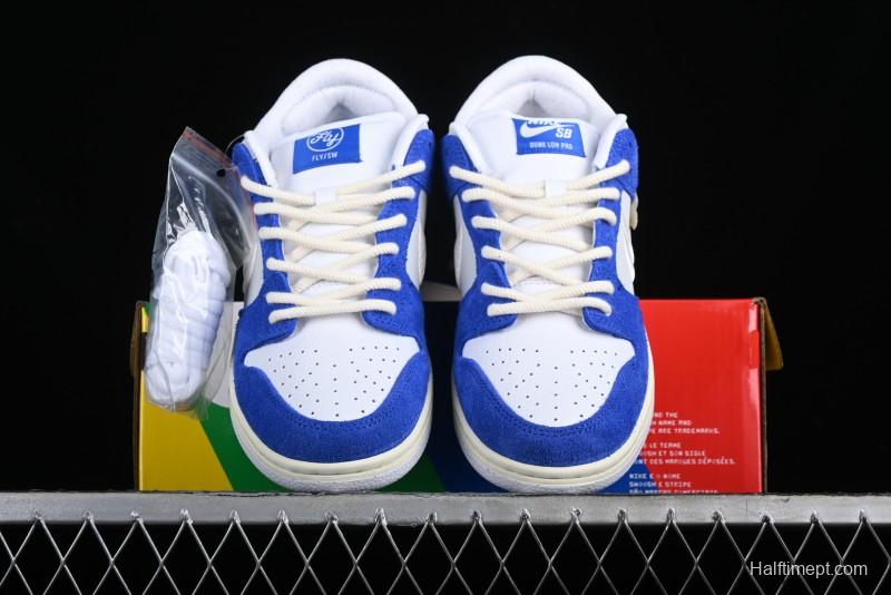 Nike April Skateboards SB Dunk Low Collaboration - Ice Rose SB Shattered Backboard Casual Skate Shoes FD2562-400