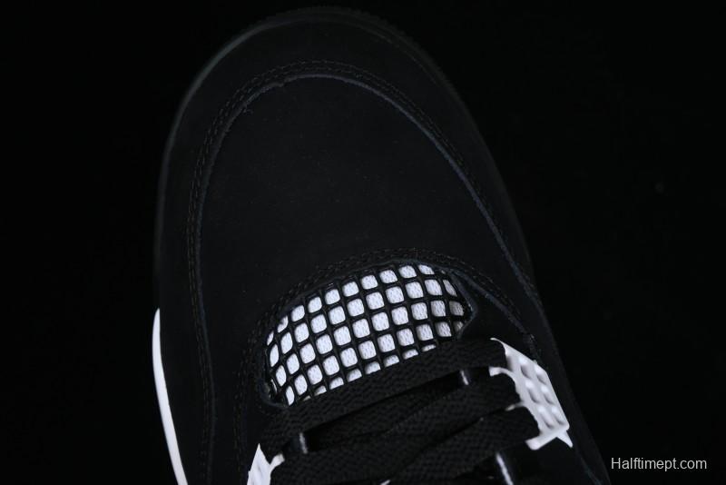 Nike Air Jordan 4 Retro White Thunder Basketball Shoes - FQ8138-001