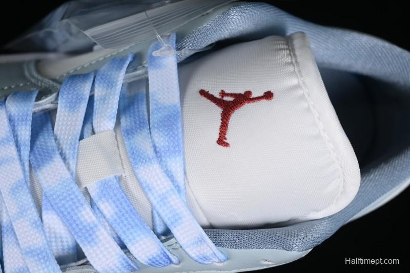 Nike Air Jordan 1 Low AJ1 White Magnolia Casual Sneakers - DC0774-164