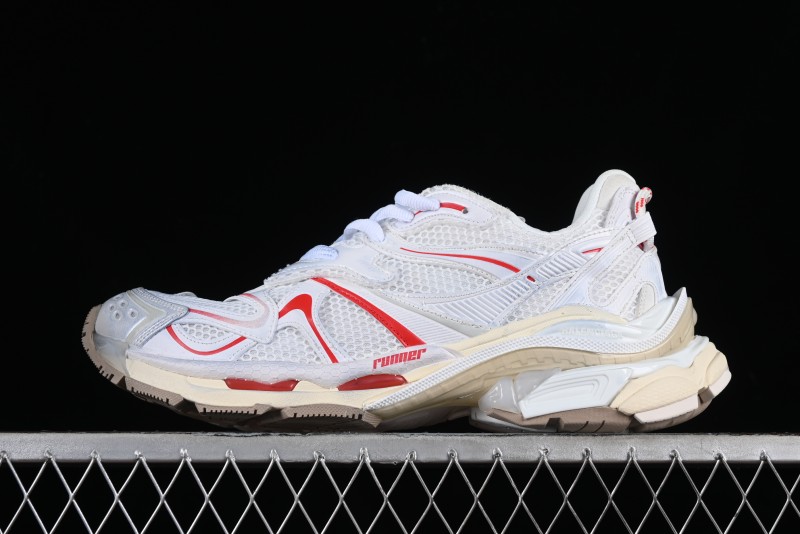 Balenciaga Runner Kith Four Color Retro Casual Sneakers - W3RXP9260