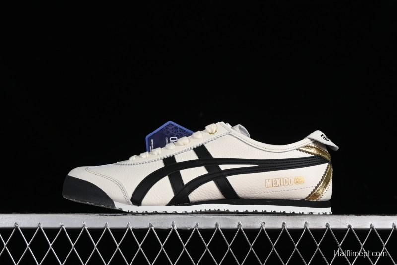 Onitsuka Tiger Mexico 66 Low-Top Leather Running Shoes - 1183B493-100
