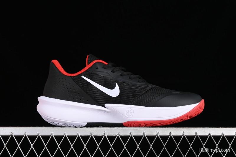 Nike Precision VII 6th Gen Low Top Basketball Shoes with Shock Absorption Anti-Slip and Wear-Resistant for Game Control - FN4322-002