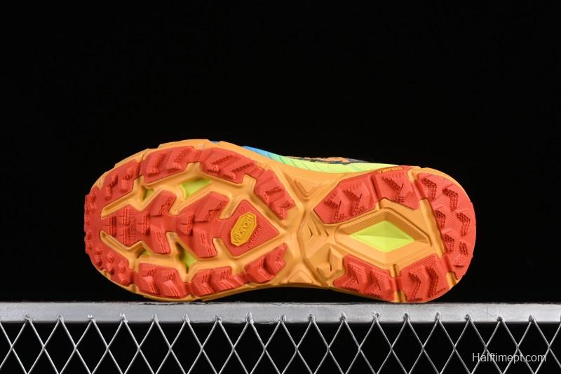 Hoka One One Mafate Speed 4 Low-Cut Professional Trail Running Shoes - 1138472 BKML