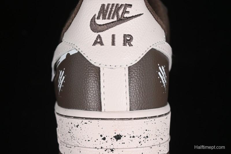Nike Air Force 1 '07 Low Casual Sneakers with Assassination of Little Bear Anime Theme - DB3301-770