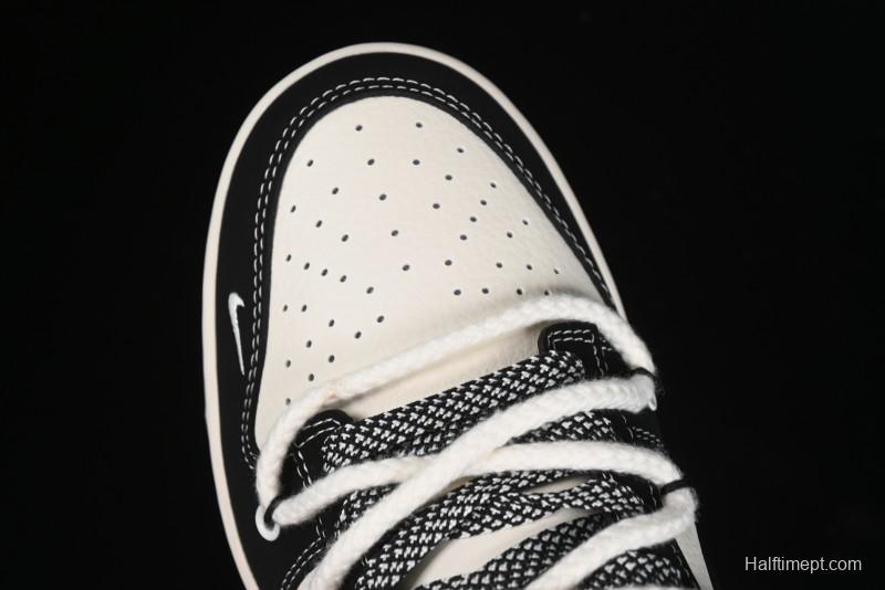 Nike SB Dunk Low SUP Collaboration - Strap Black Hook Anniversary High-End Custom Low-Top Casual Skate Shoes - SJ2068-288