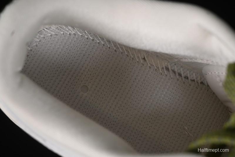 Nike SB Dunk Low Gucci Collaboration - Off White with Green Swoosh Anniversary High-End Custom Low-Top Casual Skate Shoes - KK1888-007