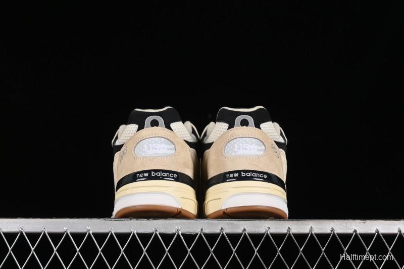New Balance Made In USA M993 Series Classic Retro Casual Running Shoes - U993WS