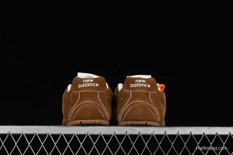 Miu Miu x New Balance 530 Low-Top Retro Running Shoes with Deconstructed Design - 38165