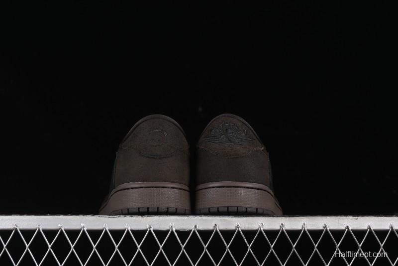 Nike Travis Scott x Air Jordan 1 Low OG AJ1 Reverse Swoosh Sneakers - DM7866-202