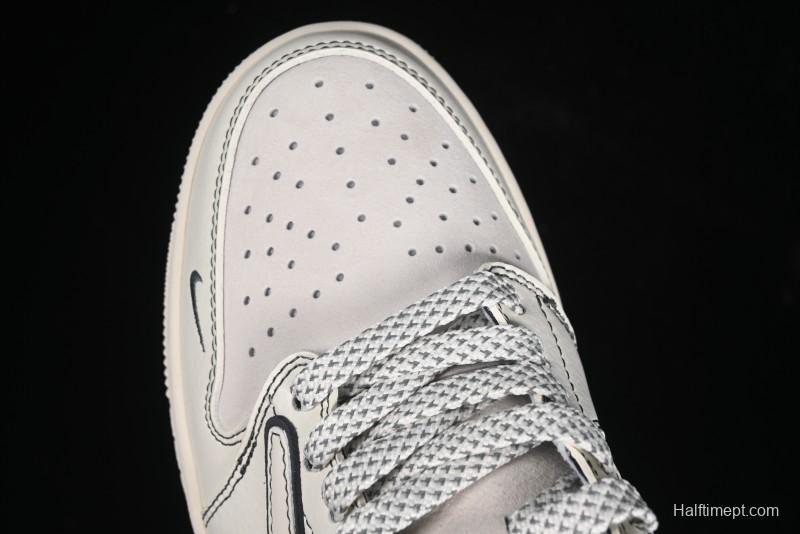 Nike Air Jordan 1 Low OG SP Travis Scott x Fragment Design Collaboration Sneakers - SJ2068-123