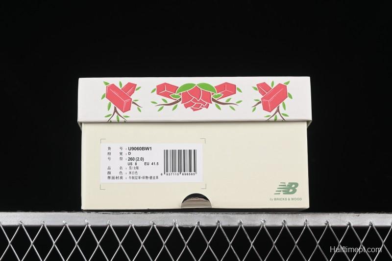 New Balance 9060 Retro Casual Running Sneakers with ABZORB Cushioning Technology - U9060BW1