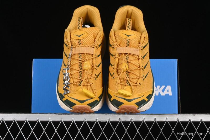 Hoka Mafate Three 2 Ultra-Lightweight Cushioned Trail Running Shoes - 1141572 GLW