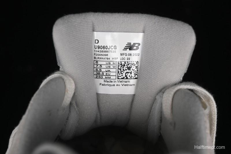 New Balance NB9060 Series Retro Casual Running Shoes with ABZORB Cushioning - U9060JCG