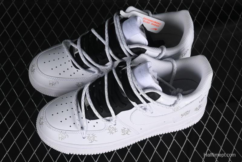 Nike Air Force 1 '07 Low Chinese Style Casual Sneakers with Full-Length Air Cushion - ZH0316-048
