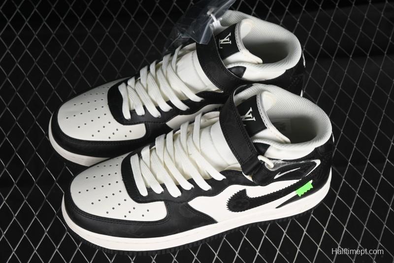 Nike Air Force 1 '07 Mid Casual Sneakers in Black - LL0222-005