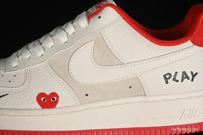 Nike Air Force 1 '07 Low CDG Play Sneakers - KK3333-003