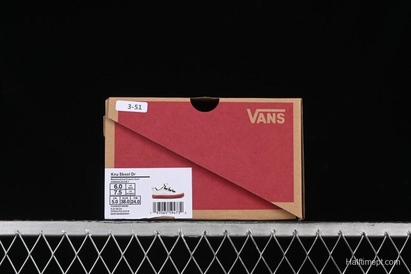 Vans Classics Knu Skool Retro Sneakers with Enlarged Toe and Thickened Tongue - VN000CZUVE1