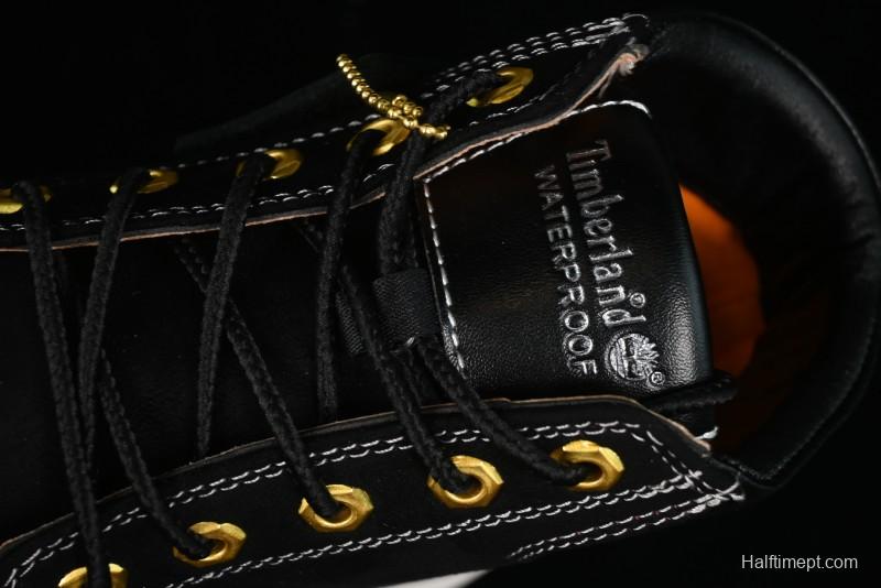 Timberland Classic High Top Yellow Boots TB010063713 Black