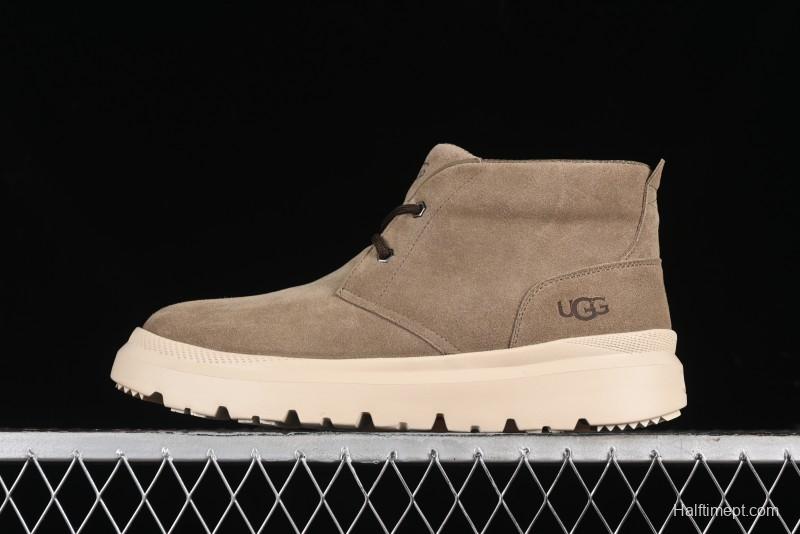 UGG Burleigh Chukka Comfort Flat Lace-Up Round Toe Casual Boots - 1151773