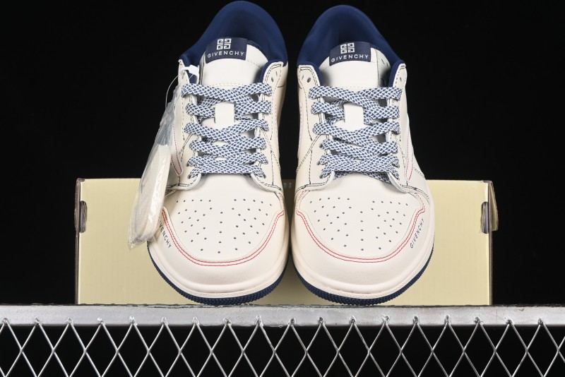 Nike Travis Scott x Fragment Design x Air Jordan 1 Low OG SP AJ1 Low-top Casual Sneakers - XY2688-115
