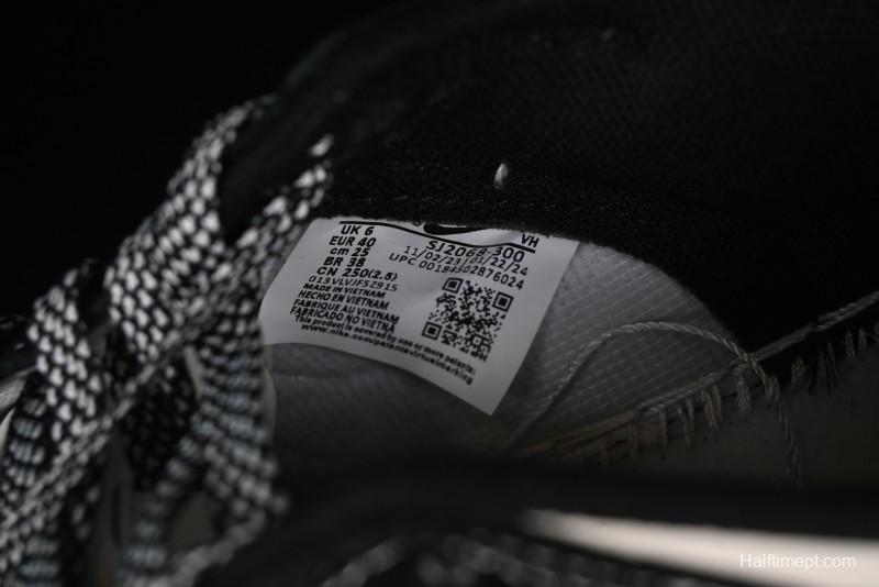 Nike SB Dunk Low Supreme x Stussy Triple Collaboration - Black White Black Swoosh Anniversary Custom Low Top Casual Skate Shoes - SJ2068-300