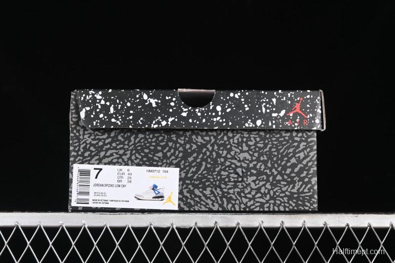 Nike Jordan Spizike Low AJ Hybrid Elements White Blue Culture Casual Sneakers - HM3712-164