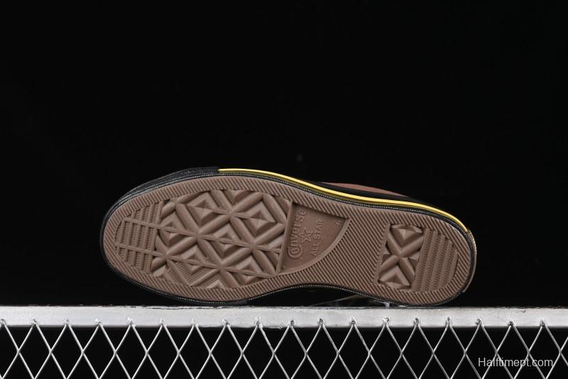 Converse Zoo Happy Pets Series High-Top Fleece-Lined Casual Sneakers with Animal-Themed Design - A12767C