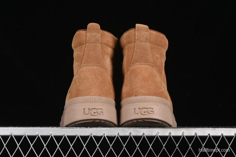 UGG Burleigh Boot Men's Lace-Up Winter Snow Boots with Lightweight Anti-Slip Combo Sole - 1153750