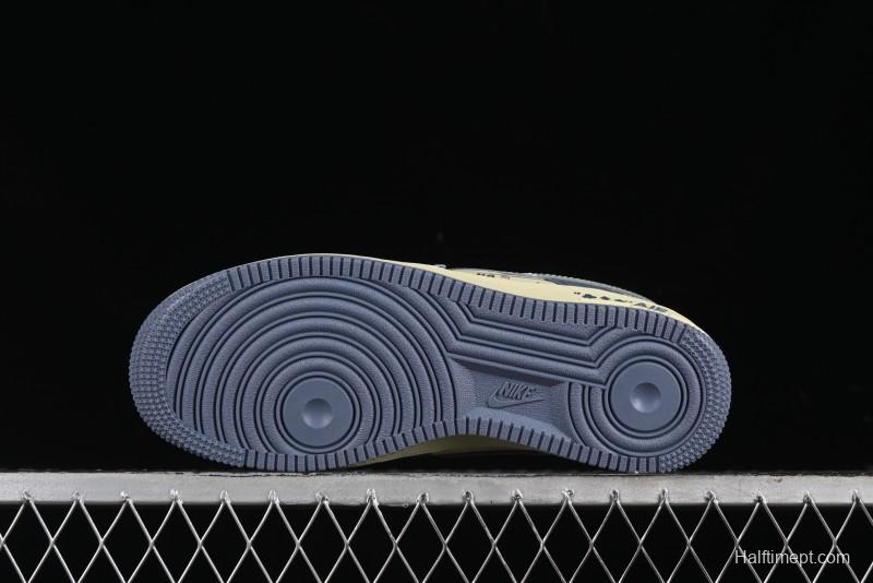 Nike Air Force 1 Low "Ghost Fire Clown" Halloween Themed Casual Sneakers - XL2321-333