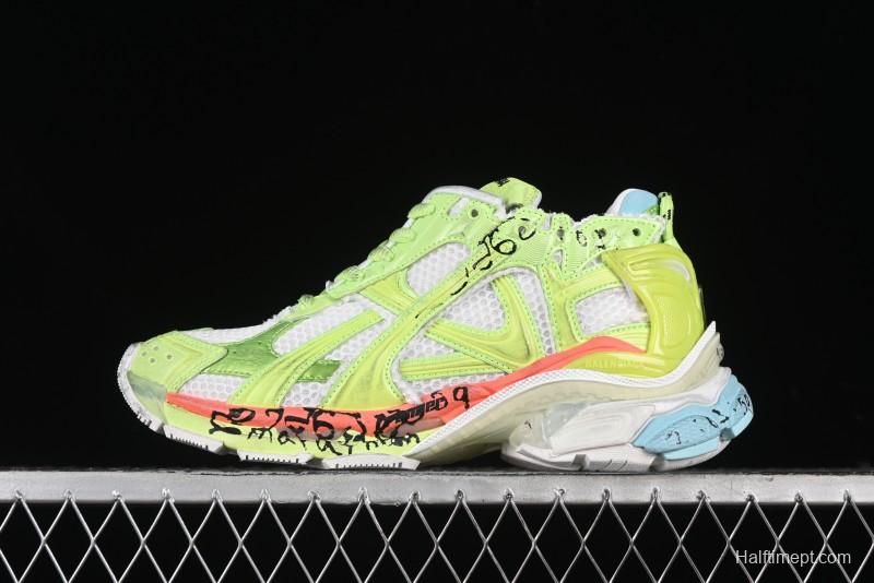 Balenciaga Runner Kith Four Color Retro Casual Sneakers - WRNMT4697